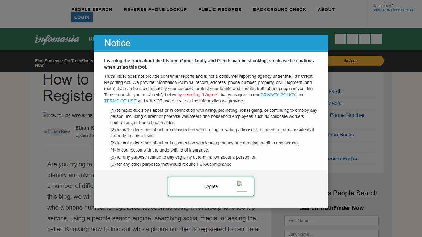 How to Find Who is this Number Registered To?